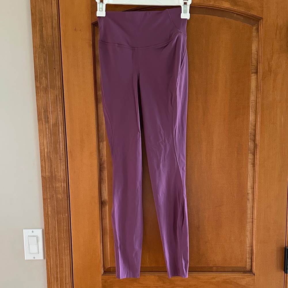 Lululemon Purple/Plum High-rise Leggings Tights